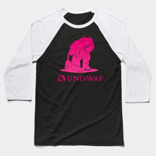 Uniswap UNI coin Crypto coin Crytopcurrency Baseball T-Shirt